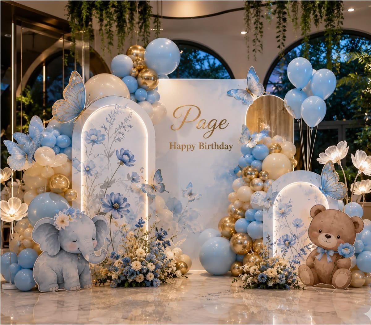 Decoración para Bautizo